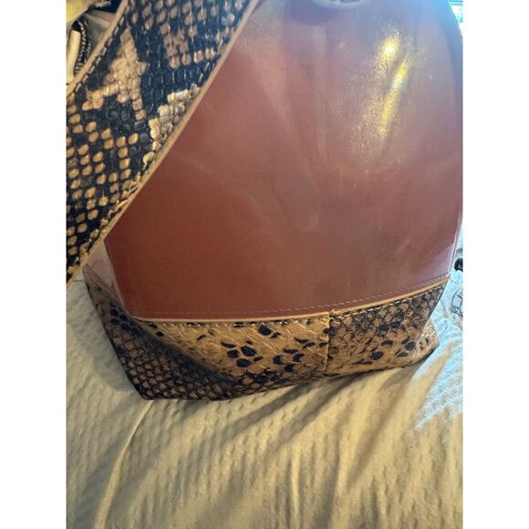 A119 Furla jelly bag with animal print - Picture 2 of 6